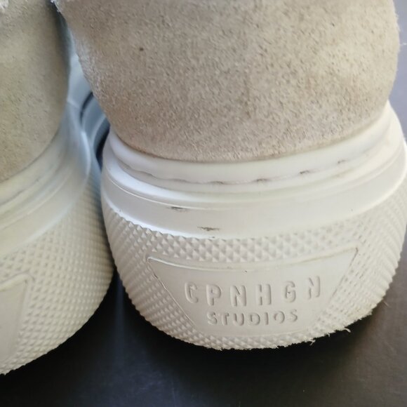 Copenhagen Studios Low-top Sneakers CPH181 Leather Mix White Size 9 - Picture 9 of 10